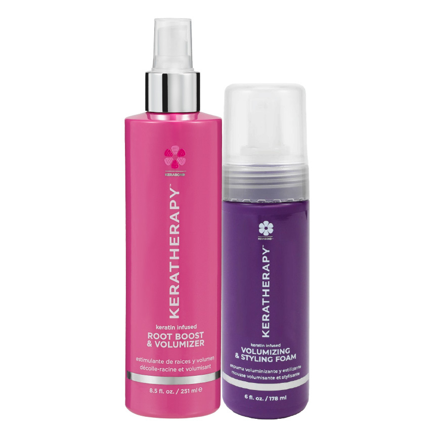 Keratherapy Root Boost and Volumizing & Styling Foam Deal
